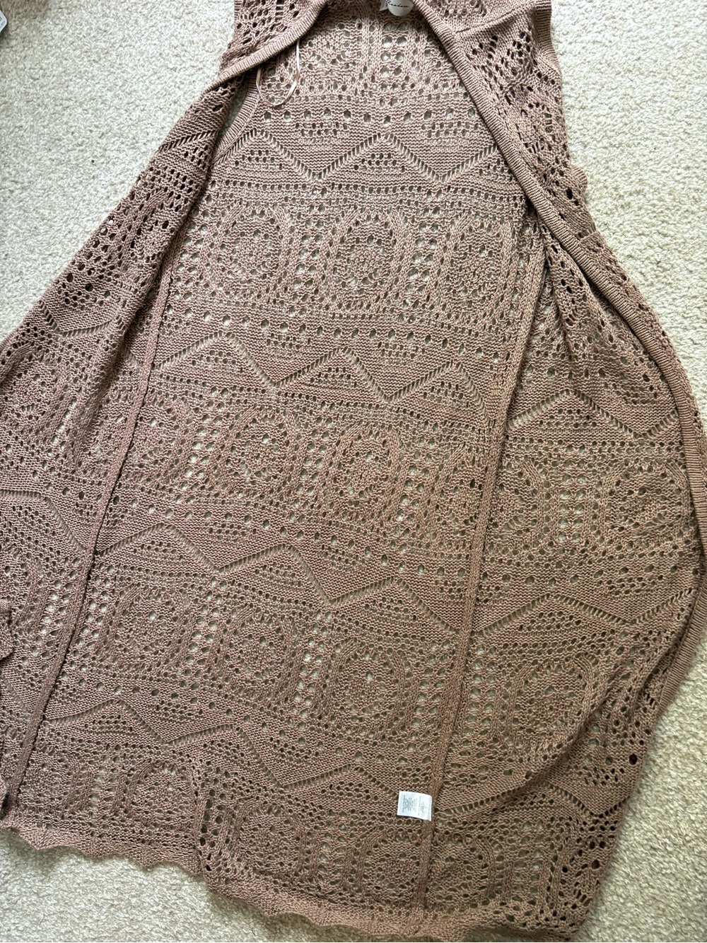 Knit Cardigan/Sweeper - Picture 3 of 6